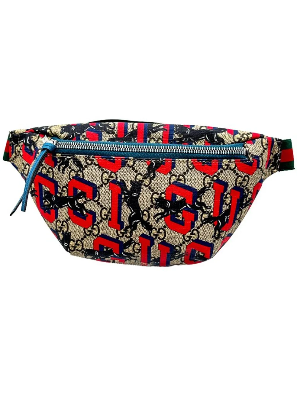 Gucci Children Elastic Belt Bag - Picture 2 of 14